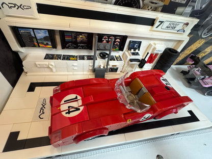 Trilumity Building Block Set: Red Hypercar 250 | Classic 1958 Legendary Racing Car | 291Piece