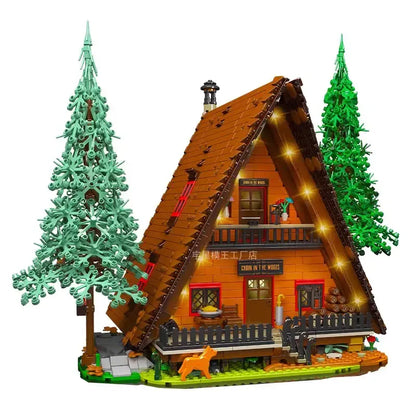 Mould King MOC Building Block Set: Cabin In The Woods, Model K16053