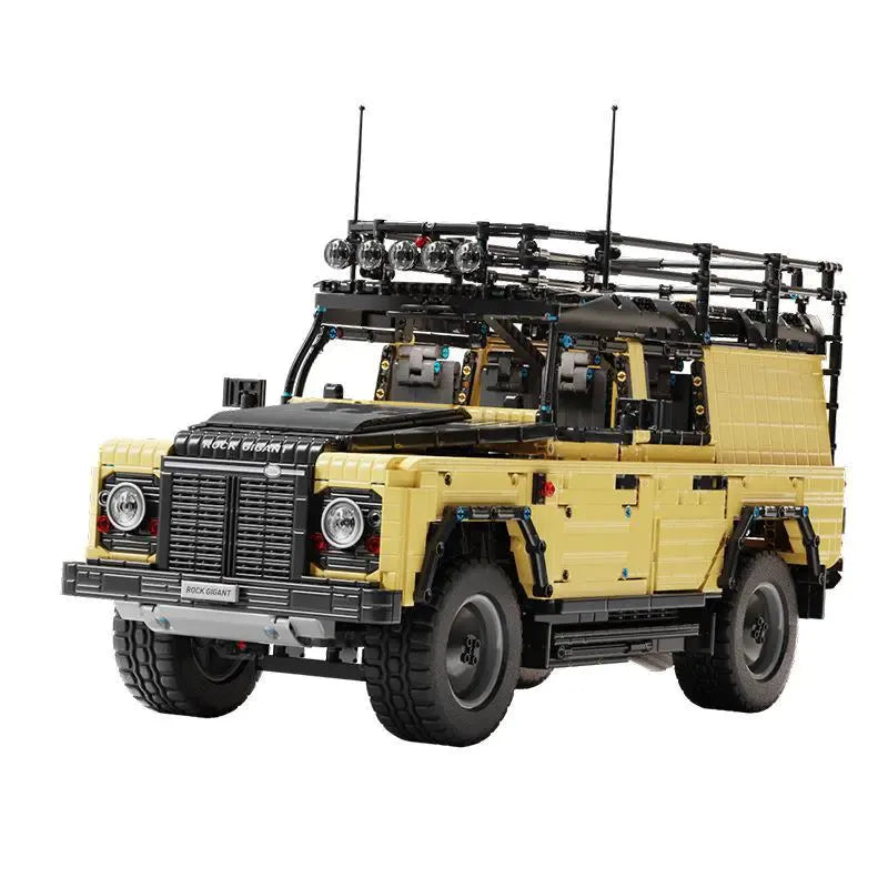 Happy Build MOC Building Block Set: Motorized Off Road Rock Glgan, Model YC23029