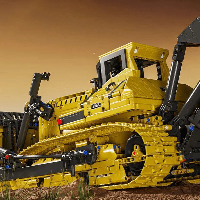 Trilumity The RC Bulldozer Building Block Set, Remote Control, 3,567-Piece
