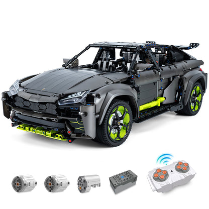 Trilumity Lamborghini URUS SUV, Collector's Edition Building Block Set, 1:8 Scale, Remote Control, 3,251-Piece