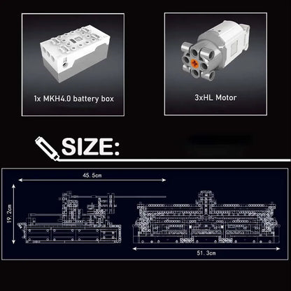 Mould King Building Block Set: Motorized Plotter, Model K13181