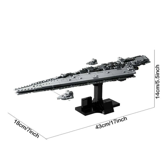 MOC Building Block Set: Star Wars MOC Executor Super Star Destroyer