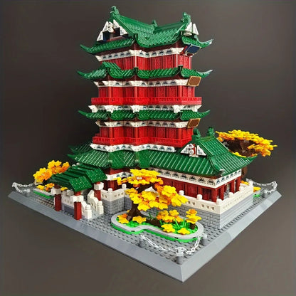 Wange Building Block Set: Famous Pavilion of Prince Teng, Model 7212