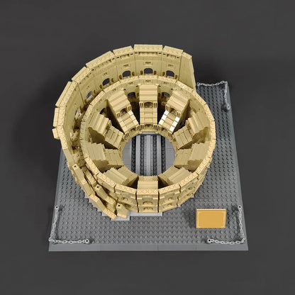 Wange MOC Building Block Set: Italy Rome Colosseum, Model 5225