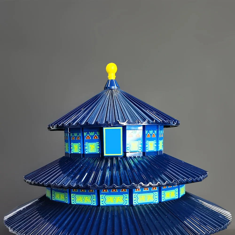 Wange MOC Building Block Set: Temple Of Heaven, Model 5222