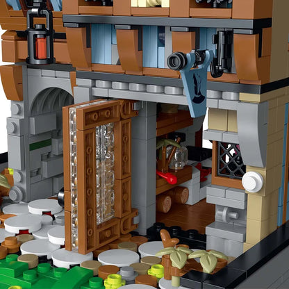MORK MOC Building Block Set: Medieval Magician House, Model 033032