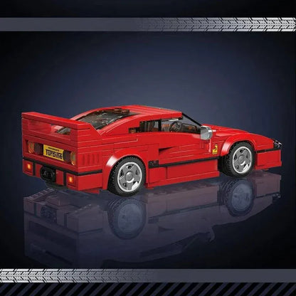 Mould King Building Block Set: Mini Ferrari F40 Speed Champions Racers, Model K27038