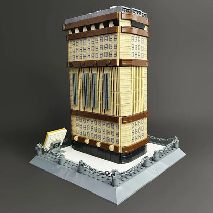 Wange MOC Building Block Set: New York Flatiron 4220