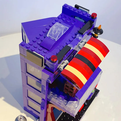 JieStar MOC Building Block Set: Harry Potter MOC Magic Diagon Pub, Model JJ9003