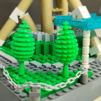 Wange MOC Building Block Set: 5224 Architecture Oriental Pearl Tower