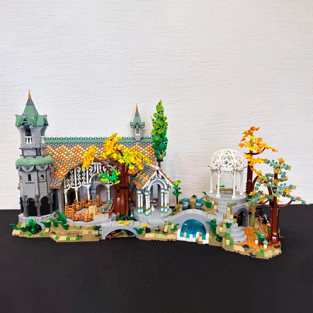 MOC Building Block Set: Lord of the Rings Rivendell, Model E9958