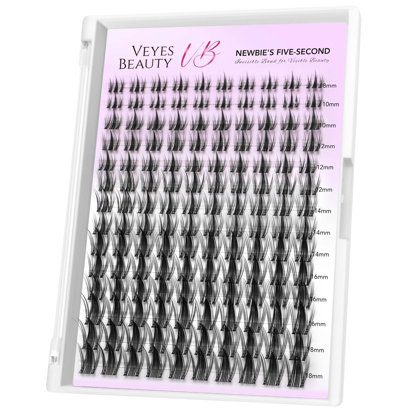 Trilumity Manga Lash Clusters Wispy Faux Mink Fiber - Black False Lashes