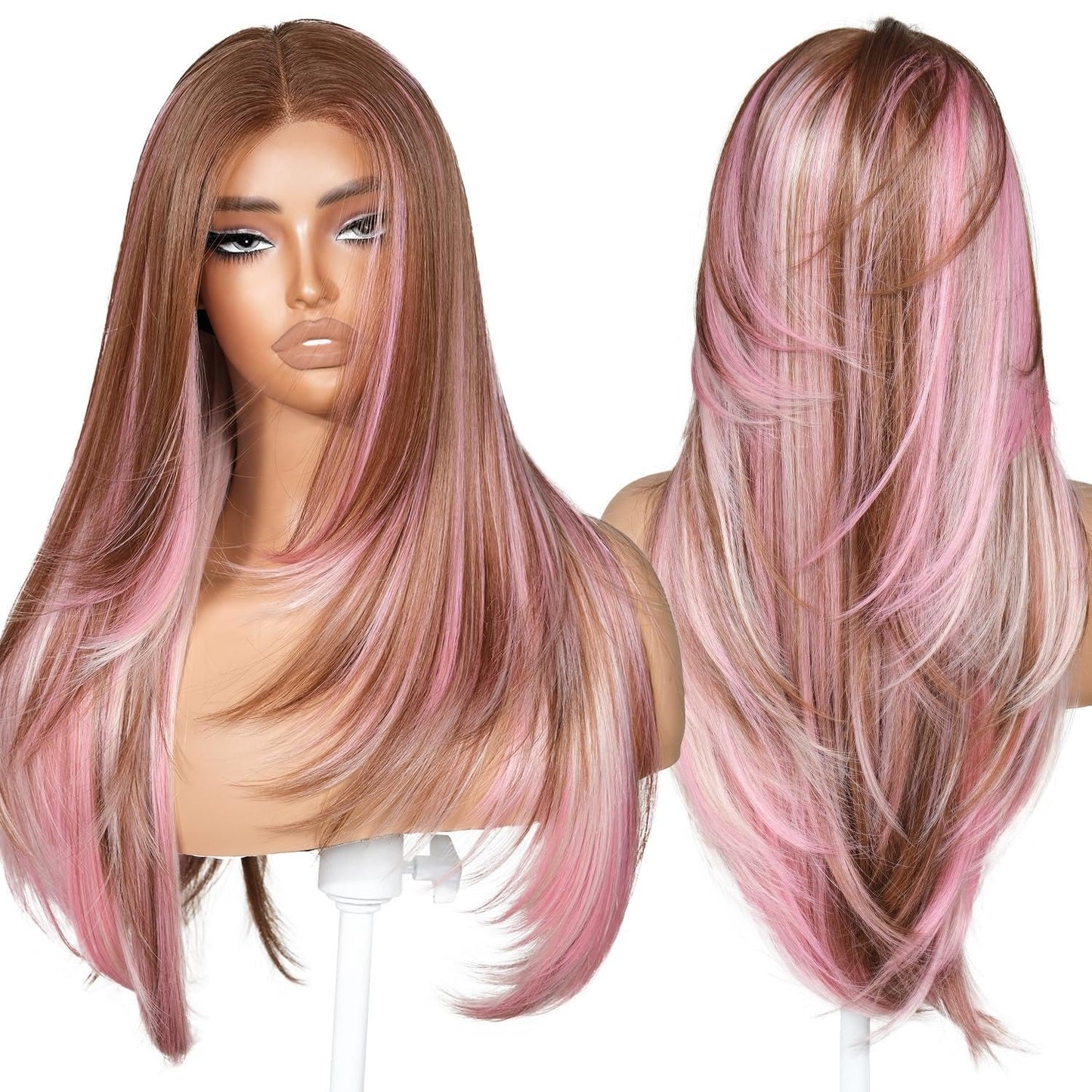 Trilumity Calico Calico Hair Deep Wave Human Hair - Natural Black Hair Replacement Wig