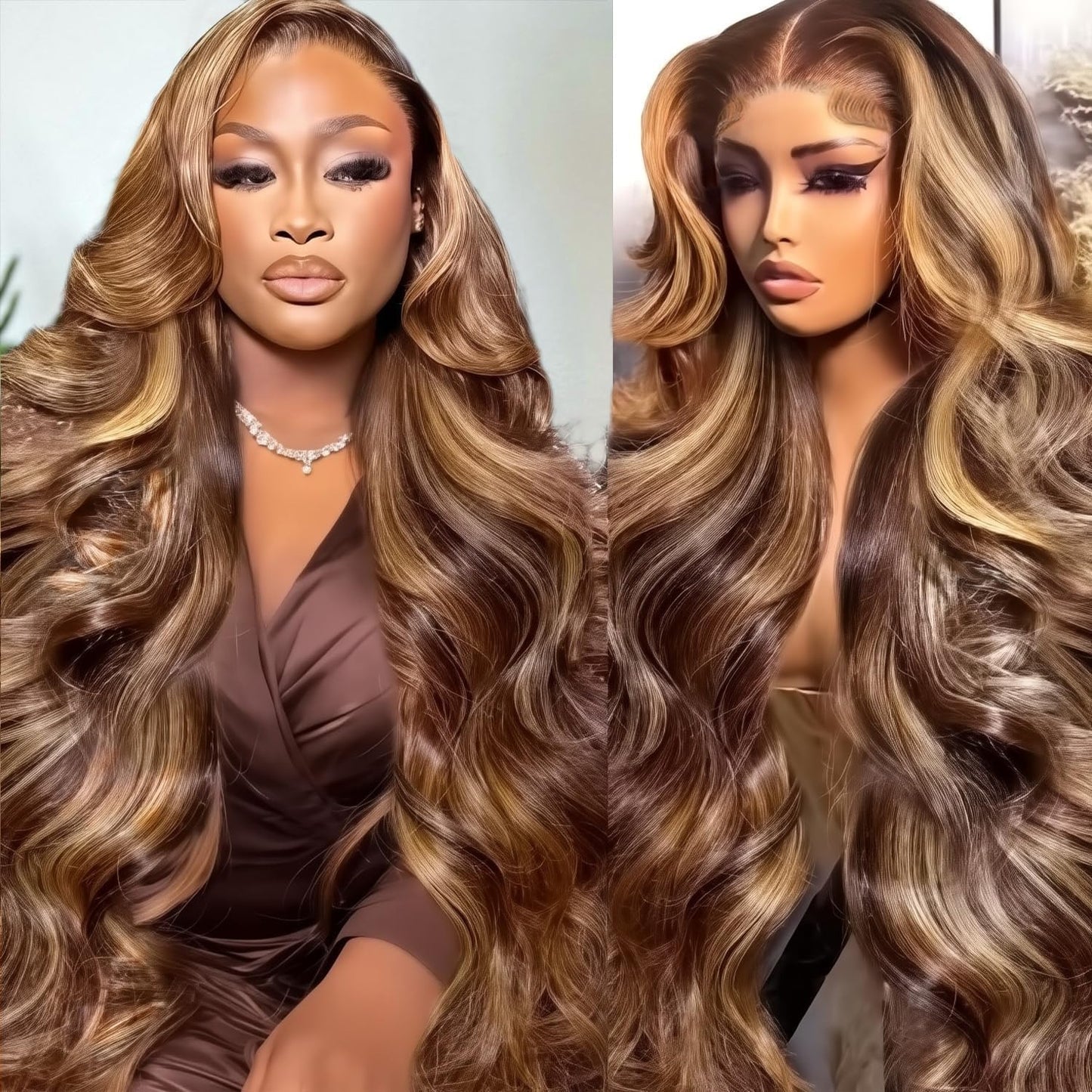 Trilumity Honey Blonde 13X6 Hd Body Wave Human Hair - Honey Blonde Hair Replacement Wig