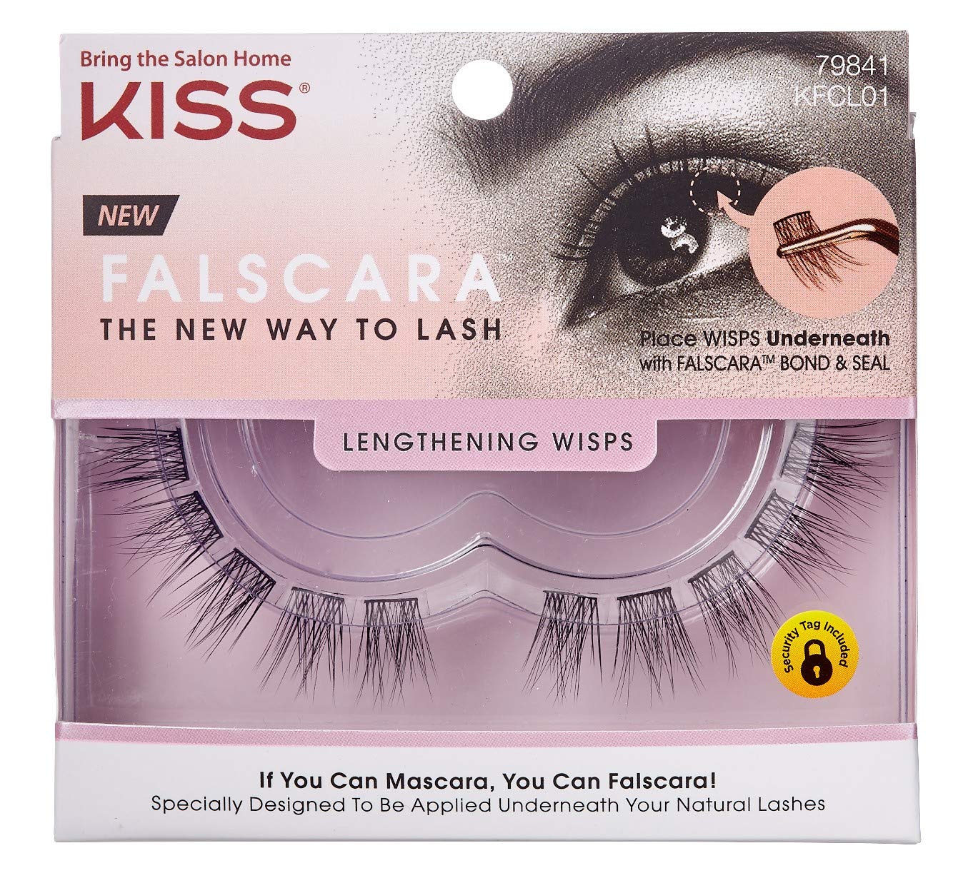 Trilumity Eyelash Wisps Lengthening Natural Faux Mink Fiber - Black False Lashes