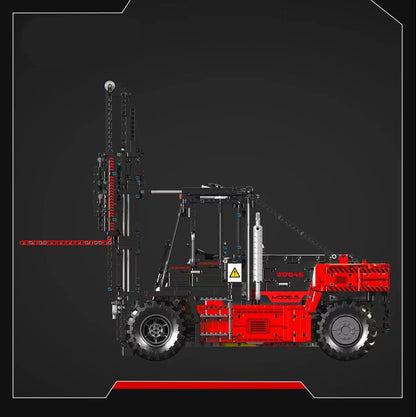 Mould King Building Block Set: Motorized Heavy Duty Forklift Truck, Model K17045