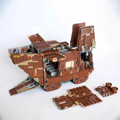 MOC Building Block Set: Star Wars MOC The Sandcrawler, Model 80038 / 05038