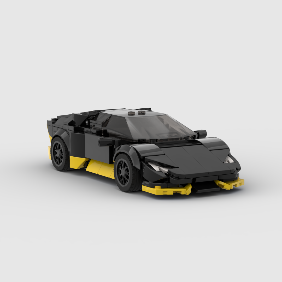 Trilumity MOC Building Block Set: 1:24 Supercar (300+-Piece) | MOC Building Set