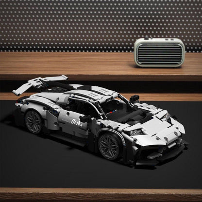 Trilumity Building Block Set: 1:14 Mercedes-Benz AMG One Supercar (1164Piece)