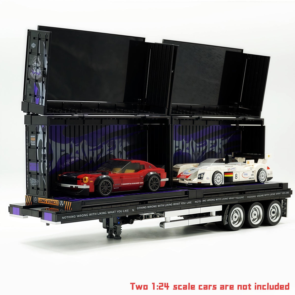 Trilumity Building Block Set: American Retro Gmc Heavy Truck – Spirit of the Open Road (1500+-Piece | 69cm)