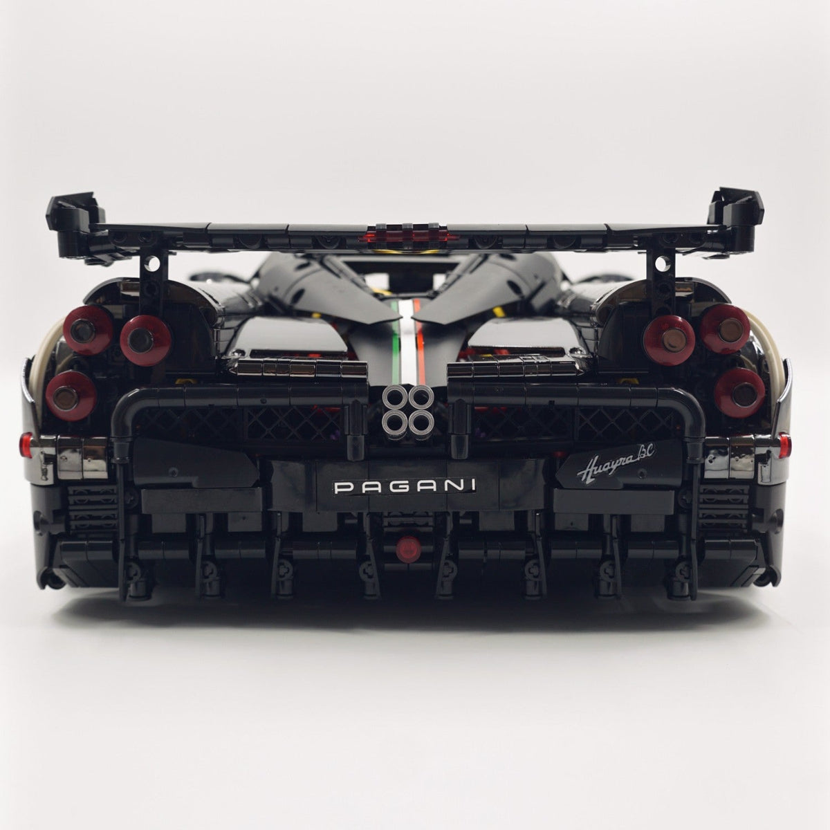 Trilumity Building Block Set: 1: 8 Pagani Huayra Bc Mirror Electroplating Customized Ultimate Edition (4708-Piece)