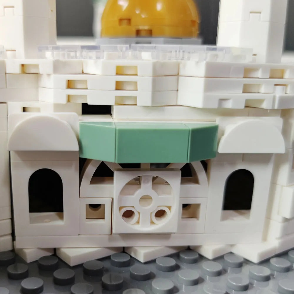 Wange MOC Building Block Set: Great Mecca Grand Mosque
