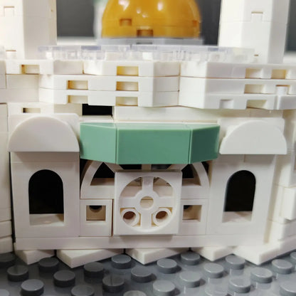 Wange MOC Building Block Set: Great Mecca Grand Mosque