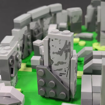 Wange Building Block Set: England Stonehenge Wiltshire, Model 4224