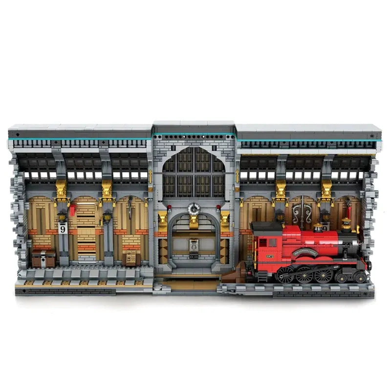 Reobrix MOC Building Block Set: Harry Potter MOC Movie Magic Station, Model RE66031