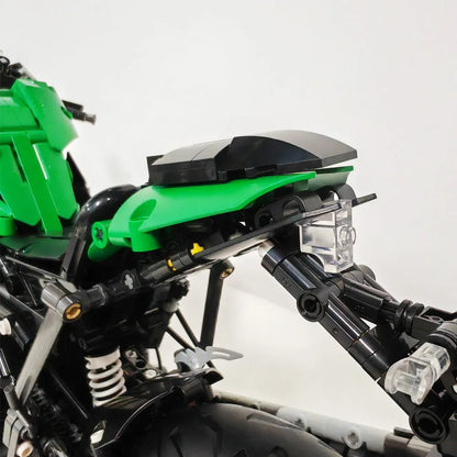 JieStar MOC Building Block Set: Kawasaki NINJA 1000SX Motorcycle, Model 58053