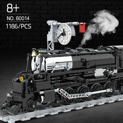 DK MOC Building Block Set: Big Boy Simulation City Train, Model DK80014