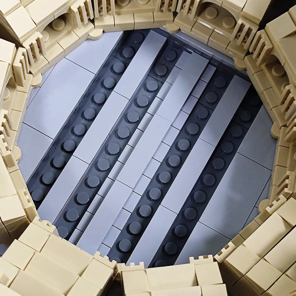 Wange MOC Building Block Set: Italy Rome Colosseum, Model 5225