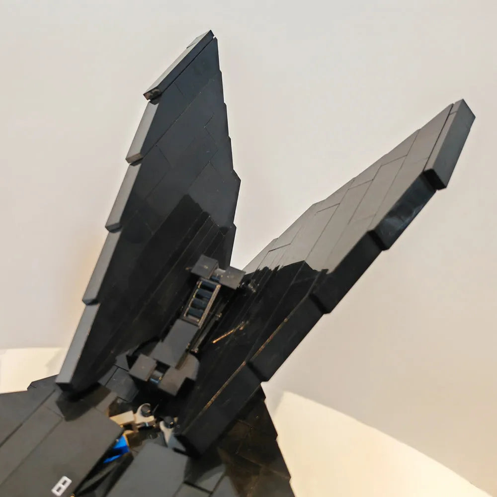 JieStar MOC Building Block Set: Stealth Aircraft F-117A Nighthawk, Model 58058