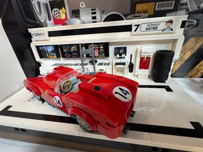 Trilumity Building Block Set: Red Hypercar 250 | Classic 1958 Legendary Racing Car | 291Piece