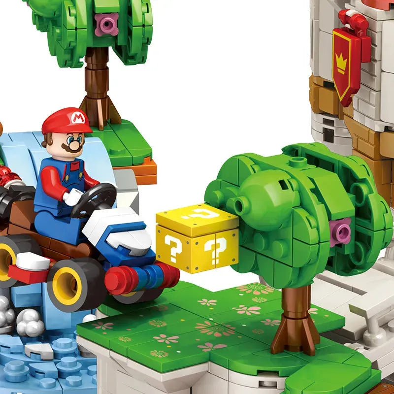 MOC Building Block Set: Movie Creator Expert Super Mario Castle