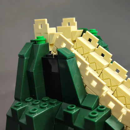 Wange MOC Building Block Set: Great China Wall, Model 6216