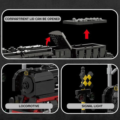 DK MOC Building Block Set: BR01 Simulation Train, Model DK80016