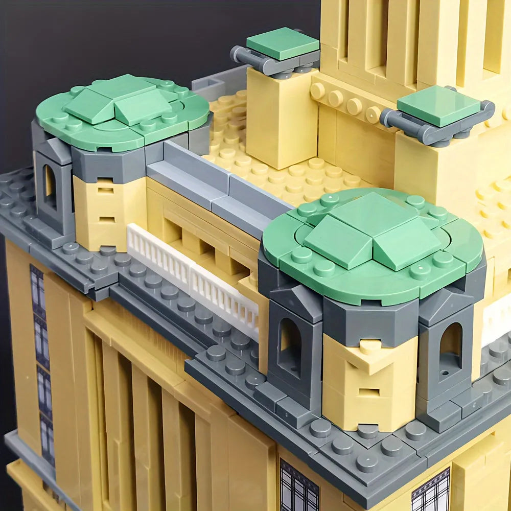 Wange Building Block Set: Famous Shanghai Customs House, Model 6231