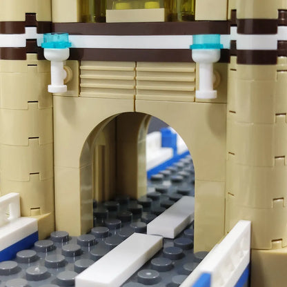 Wange MOC Building Block Set: London Tower Bridge, Model 5215
