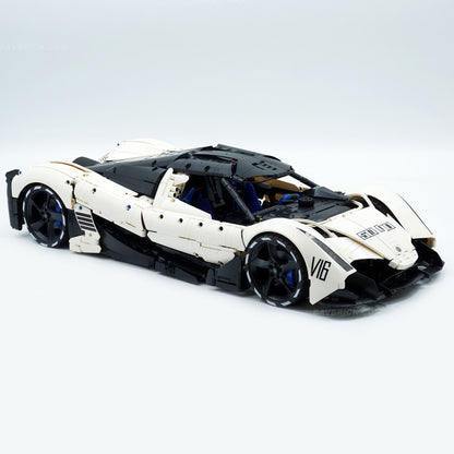 Trilumity Building Block Set: 1:8 Devel Sixteen V16 | Officially Licensed (4016Piece)