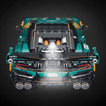 Trilumity Building Block Set: 1:8 Aston Martin Vulcan | British Racing Icon | 3794+-Piece