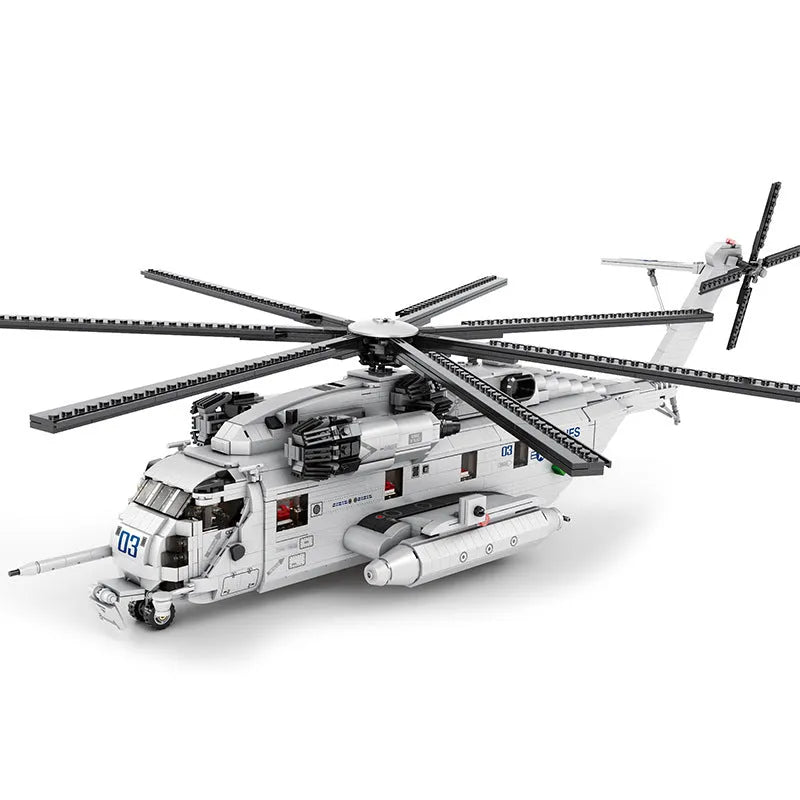 Reobrix Building Block Set: CH-53 Transport Helicopter, Model RE33037