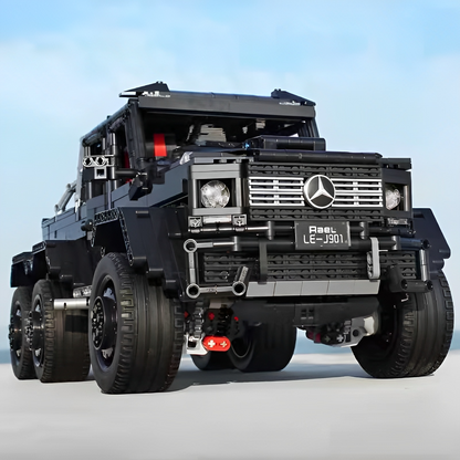 Trilumity Building Block Set: Mercedes G63 6X6 Off-Road, Building Pickup Model (3300 Pieces)