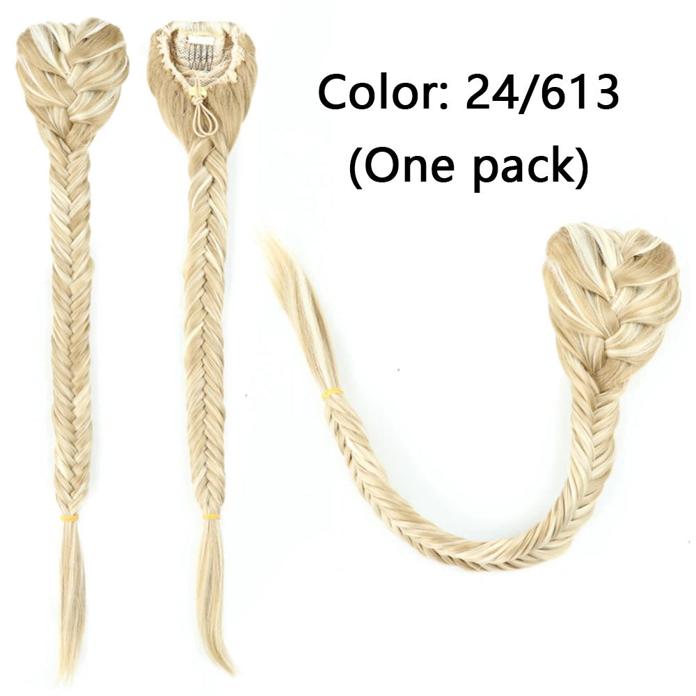 Trilumity Braided Ponytail in 1B, overview