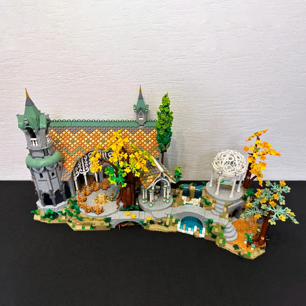 MOC Building Block Set: Lord of the Rings Rivendell, Model E9958