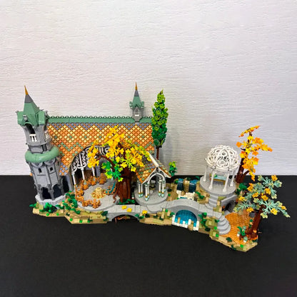 MOC Building Block Set: Lord of the Rings Rivendell, Model E9958