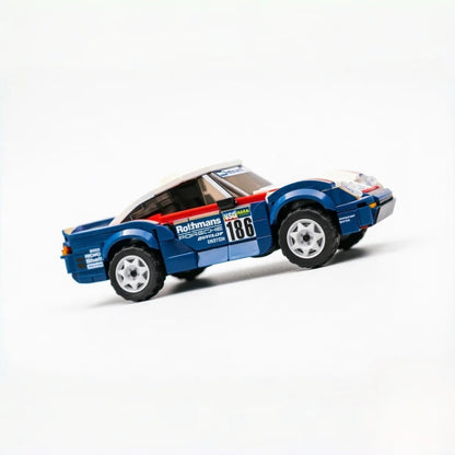 Trilumity Building Block Set: Porsche 959 Dakar | Includes a complete set of stickers| 398Piece