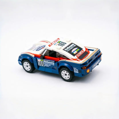 Trilumity Building Block Set: Porsche 959 Dakar | Includes a complete set of stickers| 398Piece