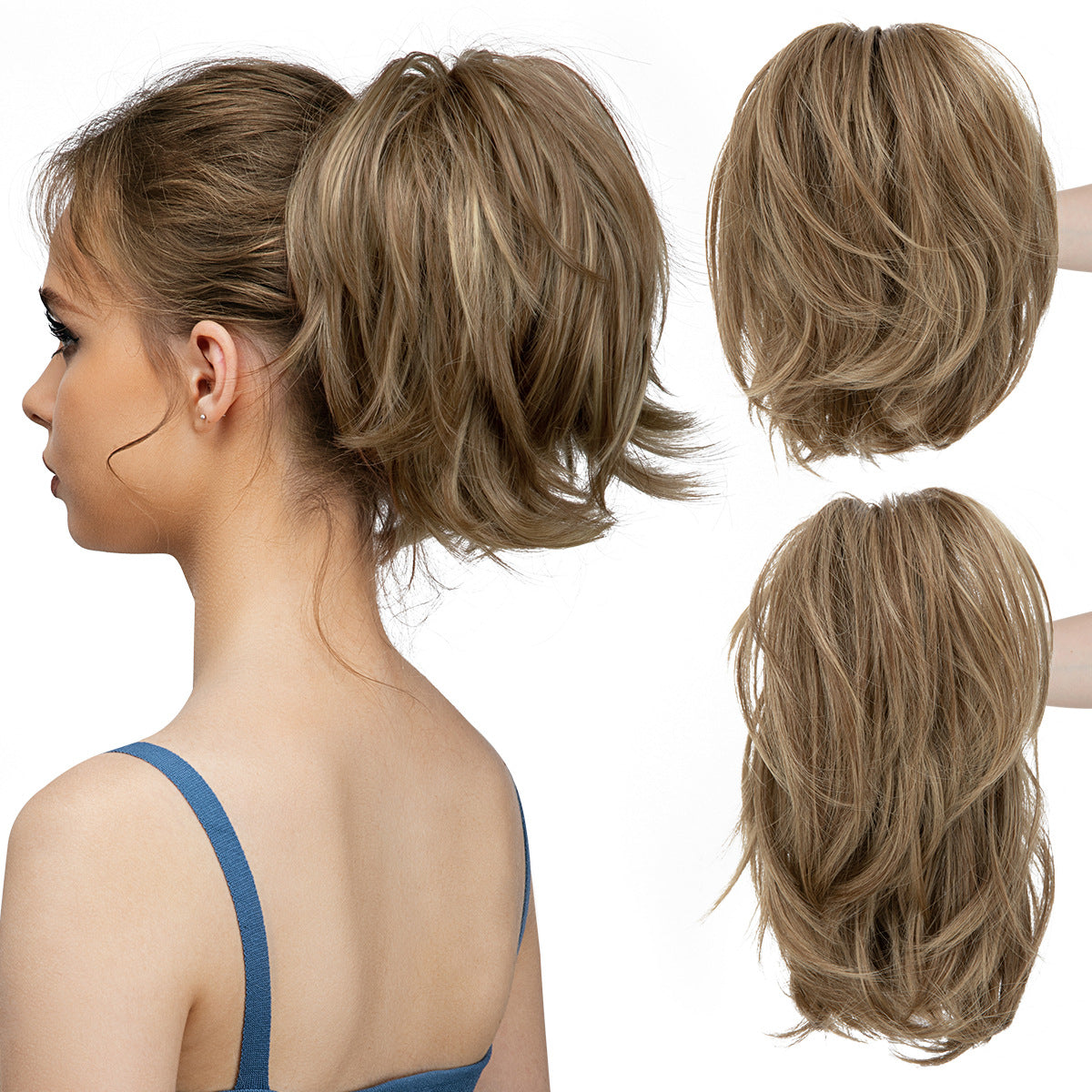 Trilumity Curly Ponytail in 1B, additional product photo 9